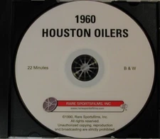 1960 Houston Oilers - First AFL Champs now on DVD!