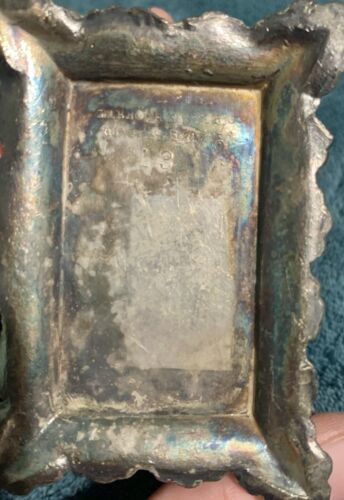 SELTENER BARBOUR SILBER VIERFACH PLATTIERTER FIGURALER SERVIETTENRING SCHAF - Bild 7 von 7