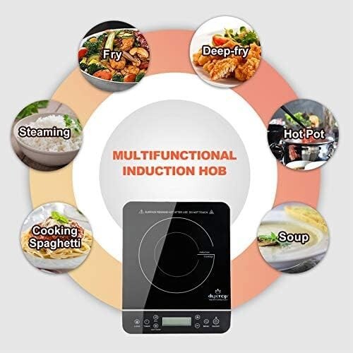 Induction Hob, Induction Cooker Countertop Burner with LCD Sensor Touch - Picture 3 of 7