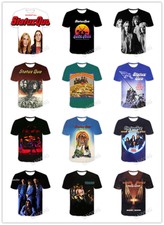 Status Quo Rock 3D Printed Fashion Casual Short Sleeves T-shirts for Women/men