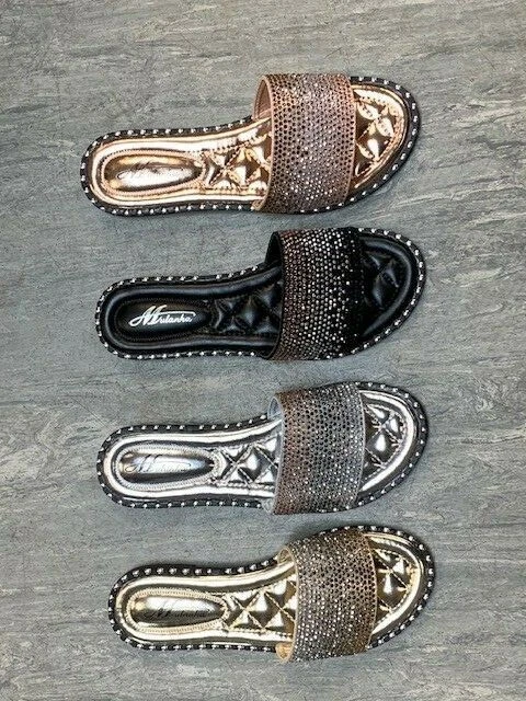 Ladies multi coloured clearance sandals