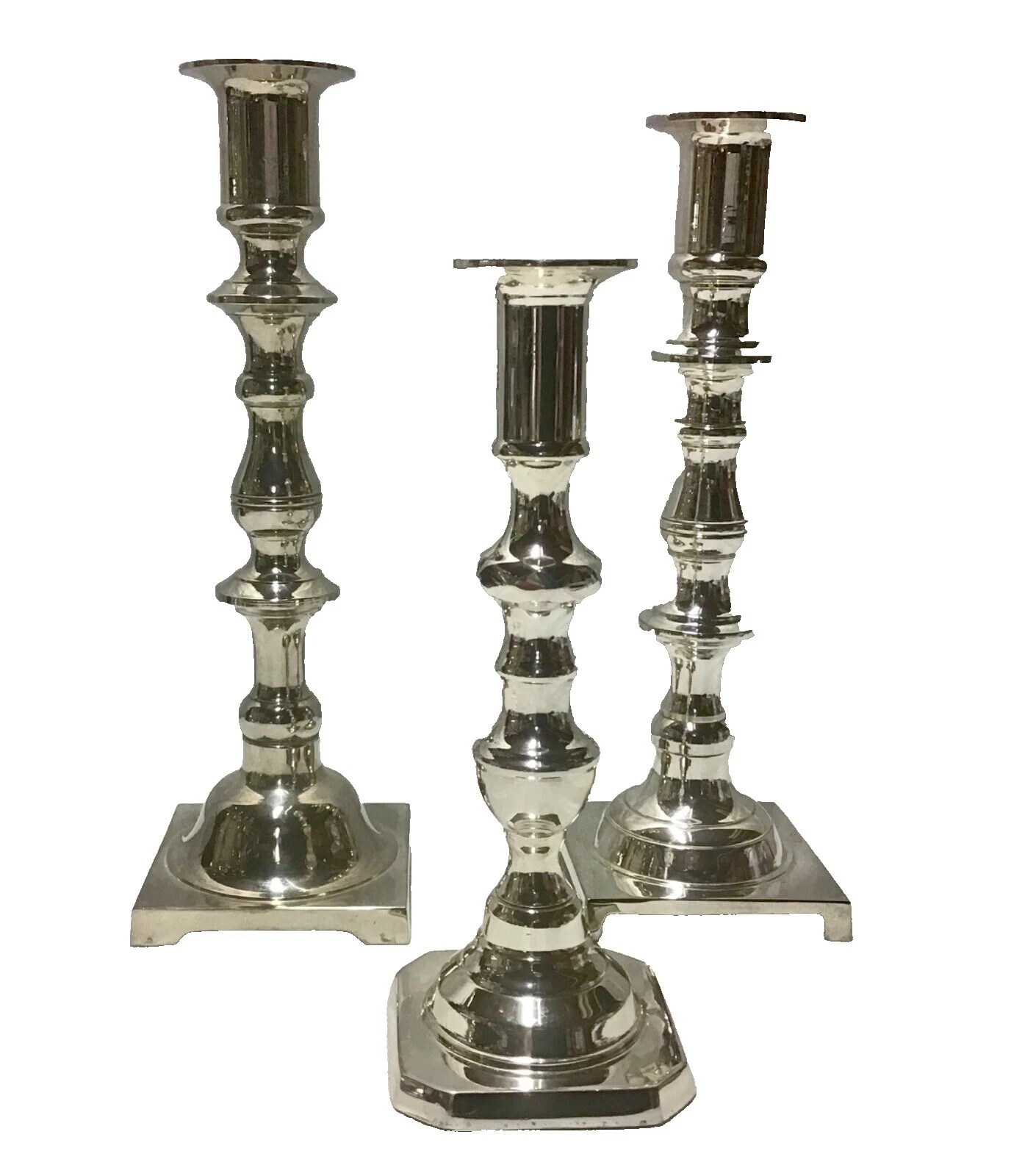 Candelabros Vela contemporánea de latón