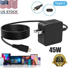 Steam Deck POWER SUPPLY W20-045N1A Charger 45W USB-C Charger Universal Laptop US