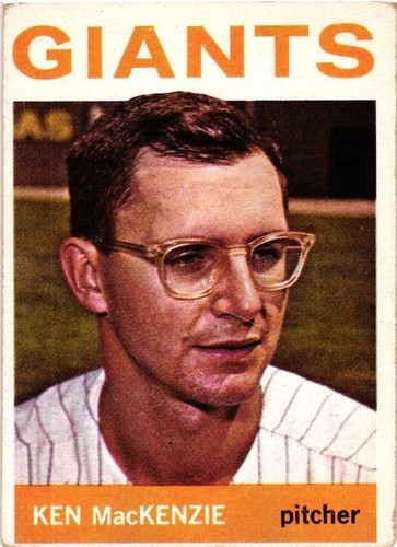 1964 Topps Ken MacKenzie #297 card