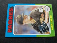 2024 Topps Heritage Baseball Card # 184 Alek Jacob RC - San Diego Padres (NM)