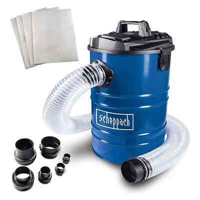 Extraction system DC100 Scheppach - incl. 6-piece adapter set | 65 litres | metal container