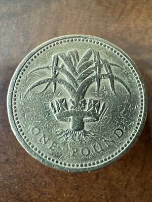 Old pound coin 1990 WYF I'M GWLAD PLEIDIOL | eBay