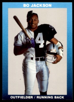 50/50 Bo Jackson Oakland Raiders NFL Football / Kansas City Royals 