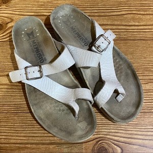mephisto white sandals
