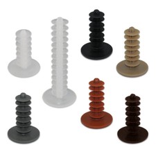 100 Stk. Ger&uuml;ststopfen Abdeckkappen 14x40/14x80 mm, 28 mm Kopf, mehrere Farben