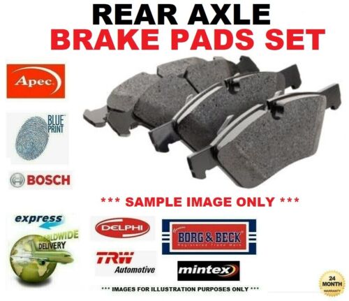 Rear Axle BRAKE PADS SET for SSANGYONG KORANDO 2.0 e-XDi 4WD 2012-on - Picture 1 of 7
