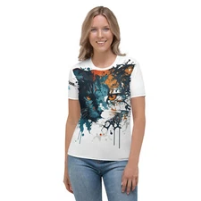 "Embrace your inner cat-titude" Women's T-shirt