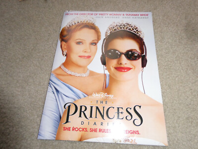 The Princess Diaries Movie Press Kit Folder w Photo Stills