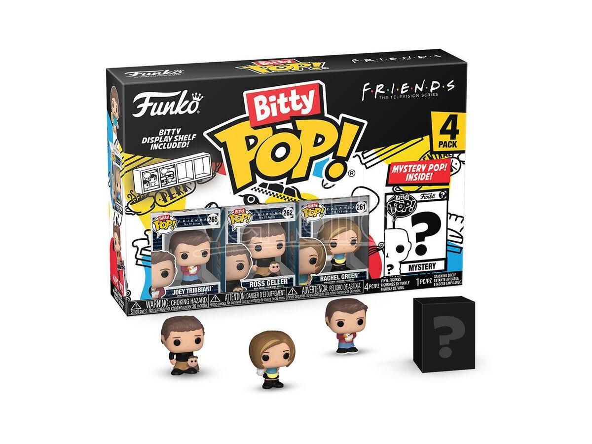 Blister 4 figuras Bitty POP Friends Joey Funko