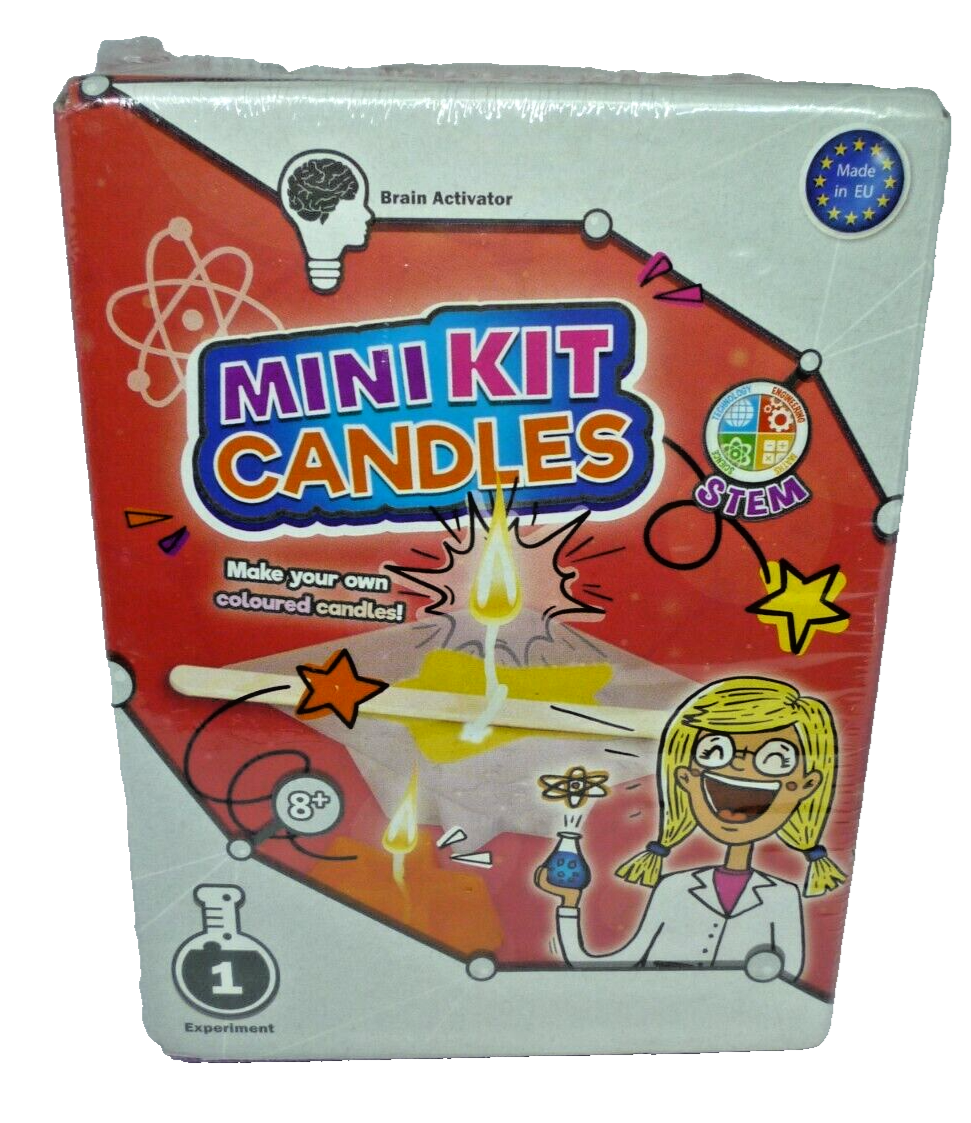 Mini Candle Kit Crafting Toys Brand New Christmas Gift Kids Stocking Filler
