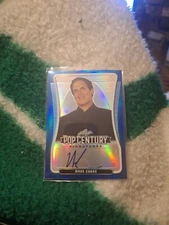 2020 Mark Cuban Signed Leaf Pop Century BLUE PRIZM 15/25 Mavericks SHARK TANK 