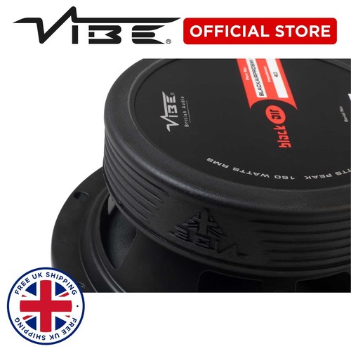 VIBE 6.5" PRO MIDRANGE 960 WATTS MAX CAR AUDIO SPEAKERS BLACKAIR LOUD - Picture 7 of 9