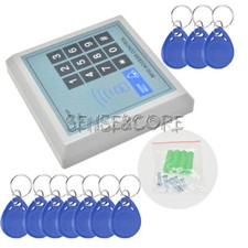 2PCS RFID Proximity Entry Door Lock Access System 500 User Security  20 Keys-