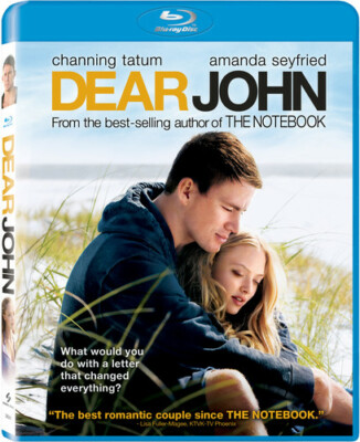 Dear John Blu-ray 2010 Channing Tatum Amanda Seyfried Romantic Movie PRE-OWNED