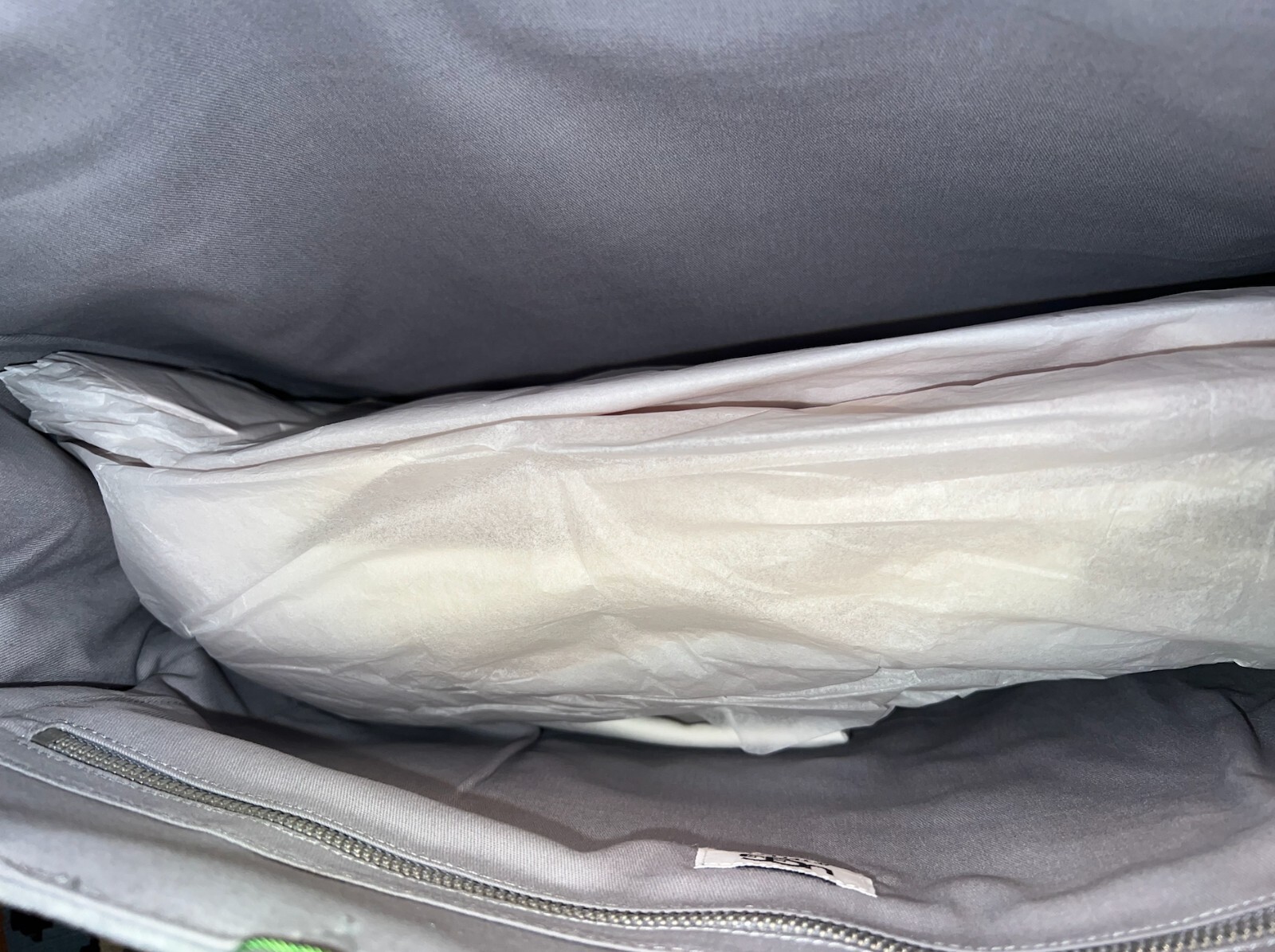 UGG X Telfar Large Fleece Shopping Bag Heather Grey image 5