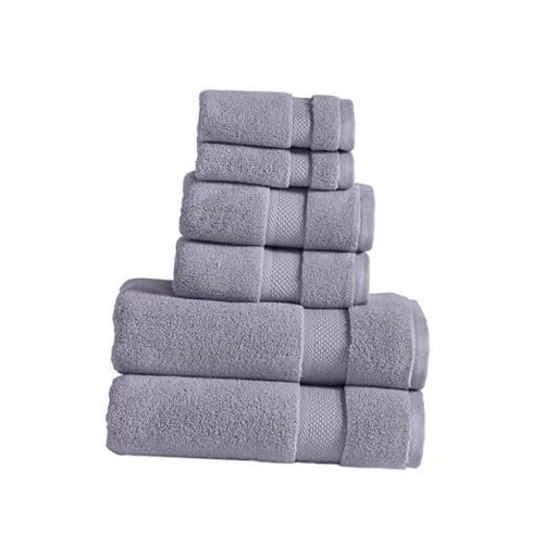 Luxury 6-Piece Quick-Dry Towel Set – Plush & Ultra-Absorbent for Spa-Like