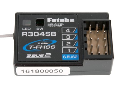 Futaba P-R304SB Empfänger 2,4GHz T-FHSS Telemetrie 4PX 4PV 7PX RC Car