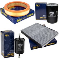 Filter Set SCT Kraftstoff- ÖL- Luft- Innenraum- FüR VW Polo Classic 75 1.6 75 PS