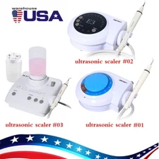 Dental Ultrasonic Piezo Scaler Machine w/ Handpiece 5*Tips fit Cavitron EMS wa
