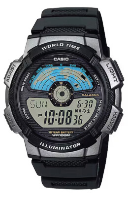Casio Orologio Sportivo LWS1200-7A2V – Design Pulito, Memoria Giri E Resistenza 100m