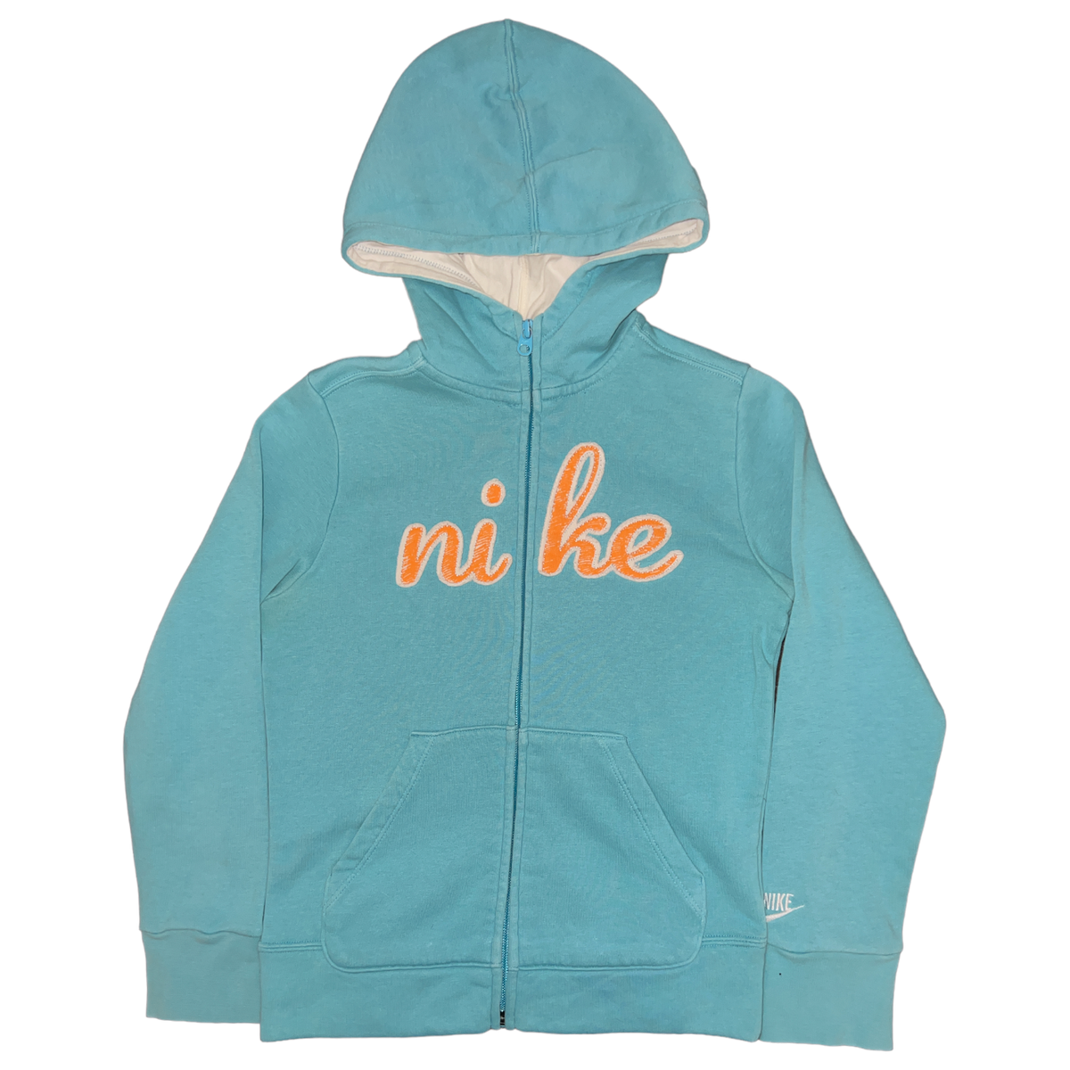 nike cursive logo hoodie