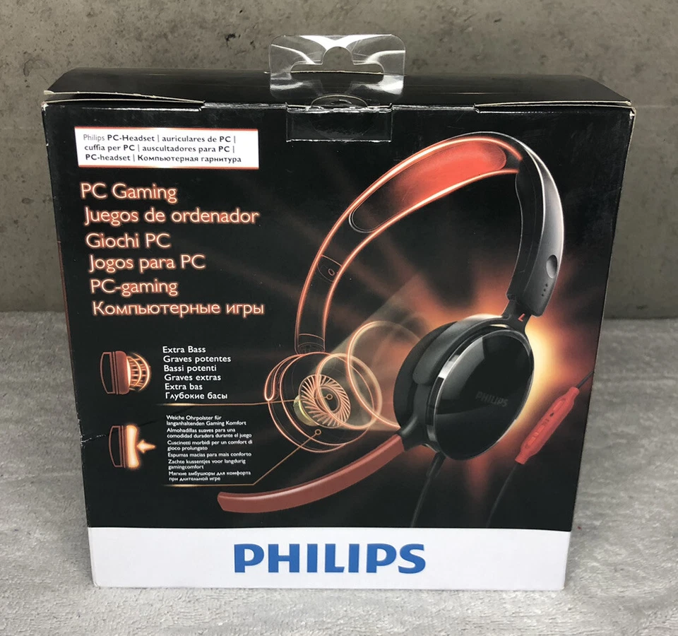 Philips PC Gaming Headset Extra Bass Adjustable Microphone Model SHG7210 - Image 4 of 4