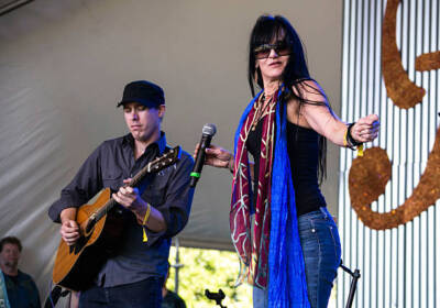 Leslie Blackshear Smith & Double Black perform at the 2013 Voodoo - Old Photo 5