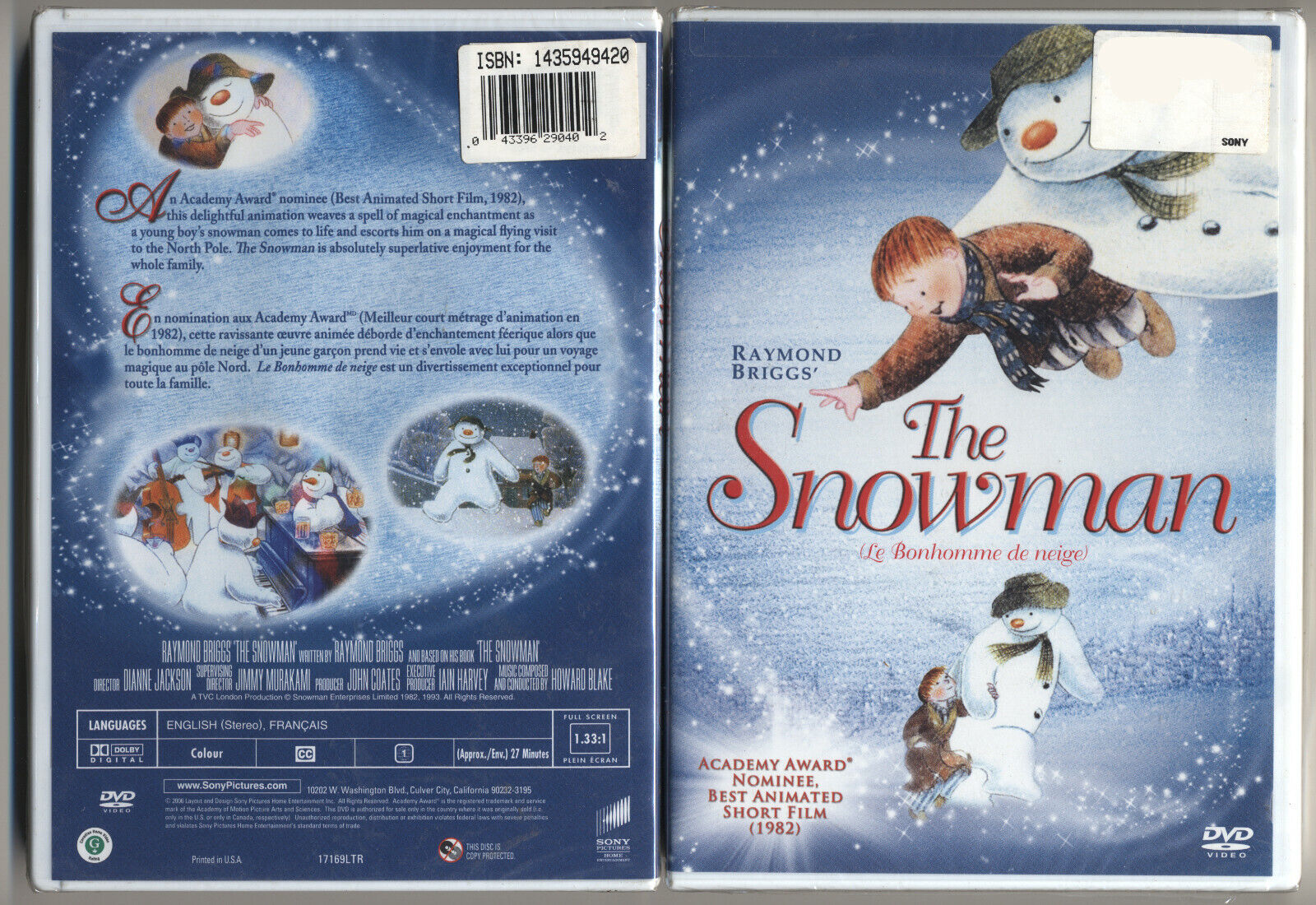 SnowMan DVD