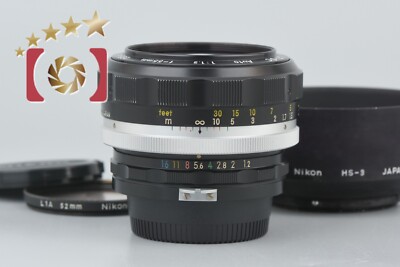 Nikon NIKKOR-S.C Auto 55mm f/1.2 Non Ai Lens | eBay