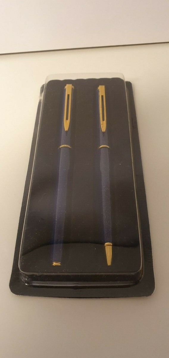 Stylo Plume Et Bille Waterman - Plume En Or 18 Carats, Parure Vintage Ou D'occasion, Luxe Et écriture