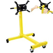 Engine Stand 1000LBS Capacity 360-Degree Rotating Adjustable Engine Hoist Stand