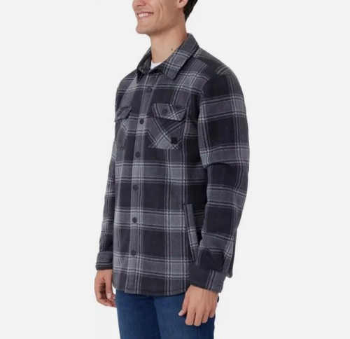 Voyager Men's Fleece Super Plush Shirt Jacket - Picture 10 of 13