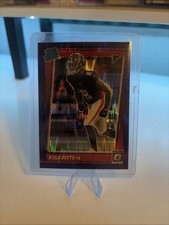 2021 Panini Donruss Optic - Rated Rookie Kyle Pitts #211 Purple Shock Prizm