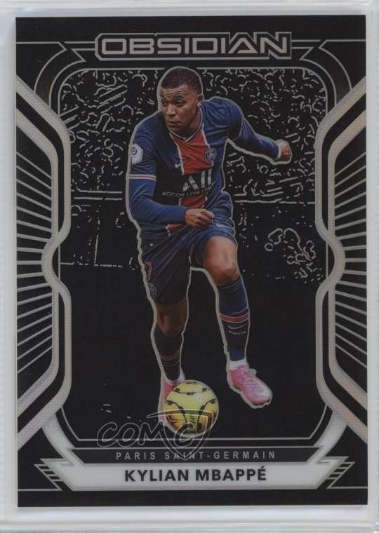 2020-21 Panini Obsidian /195 Kylian Mbappe #79 14tf