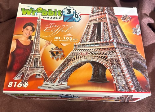 Wrebbit 816 Puzzle 3D Tour Eiffel - Picture 1 of 2