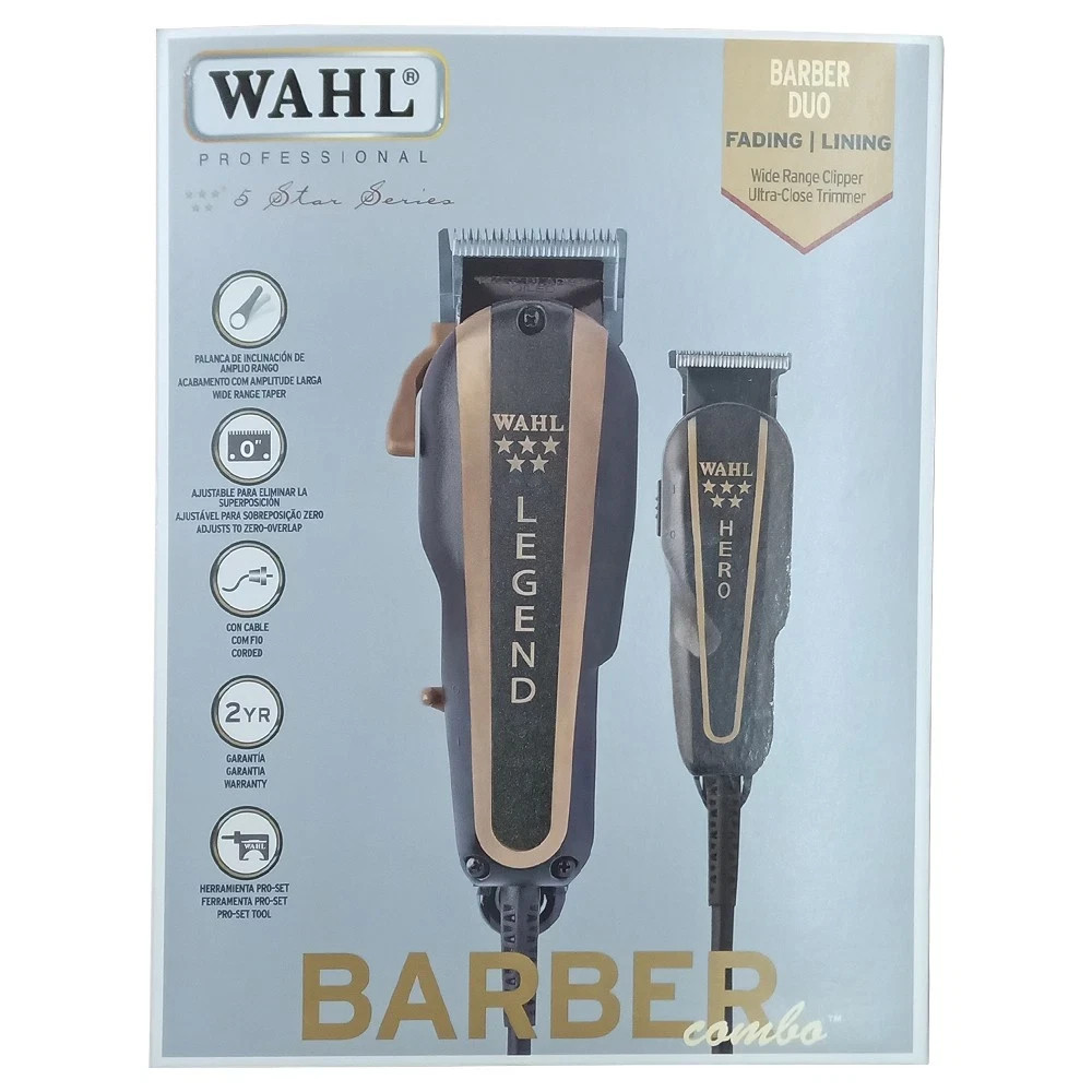Wahl Professional 8180 5-Star Series Barber Combo Corded Clipper
