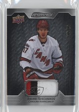 2023 Upper Deck Engrained Ebony Premium Memorabilia 5/25 Andrei Svechnikov 2d8