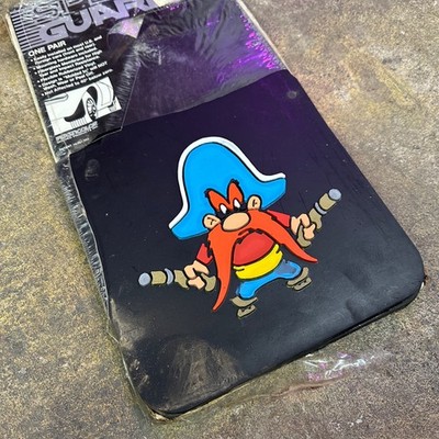 NOS Plasticolor Car Mud Flaps Yosemite Sam Vintage 70s Deadstock