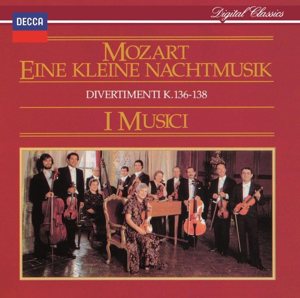 I Musici Mozart Eine kleine Nachtmusik Divertimenti K. 136-138 UHQ CD