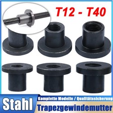 Trapezgewindemutter T12 - T40 ACME Spindelmutter 45# Stahl Links-/Rechtsgewinde
