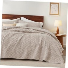 Quilts Queen Size - Lightweight Queen / Full 90" x 96" 12 - Light Beige