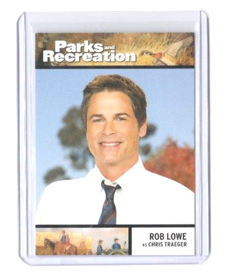  Parks and Recreation Character Trading Card #78 Rob Lowe as Chris