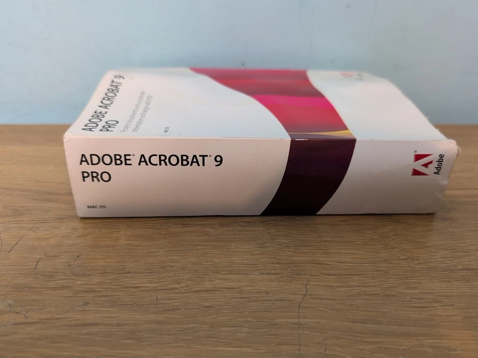 Adobe Acrobat 9 Pro Professional for Mac OS Including Serial Number - Image 3 of 4