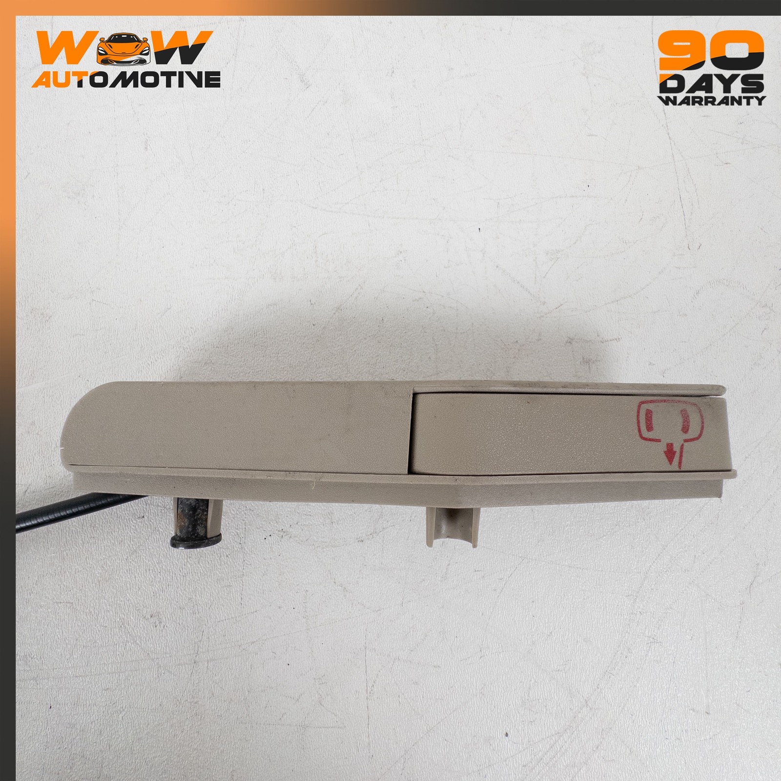04-13 CADILLAC XLR CORVETTE C6 RIGHT PASSENGER SIDE DOOR LOCK HANDLE CABLE OEM