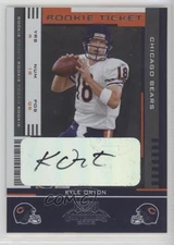 2005 Playoff Contenders Rookie Ticket Kyle Orton #149 Rookie Auto RC